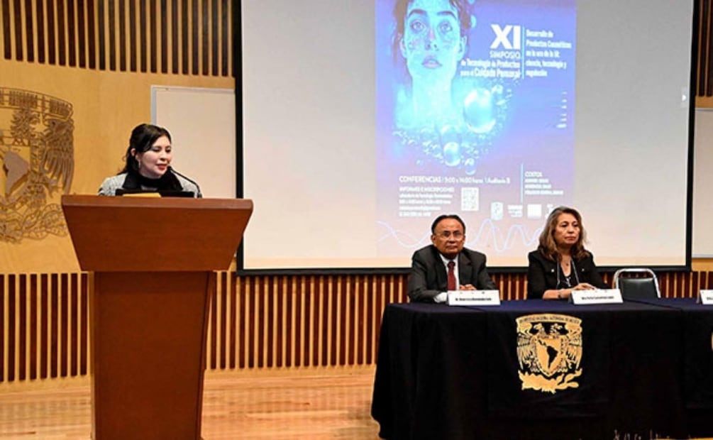 XI Simposio de Tecnología de Productos para el Cuidado Personal organizado por el Departamento de Farmacia de la Facultad de Química (FQ) (22/08/2026). Foto: Especial