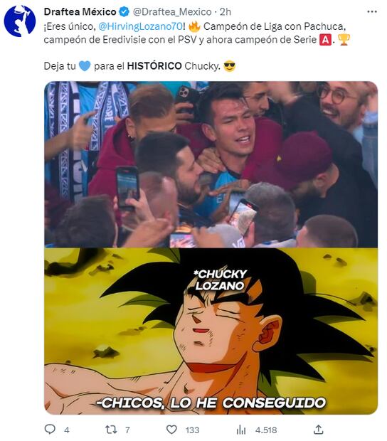 La respuesta en redes sociales tras el título de Napoli