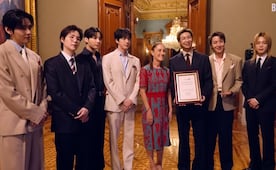 BTS muestra su emoción en el detrás de cámaras de su visita a Palacio Nacional en la CDMX