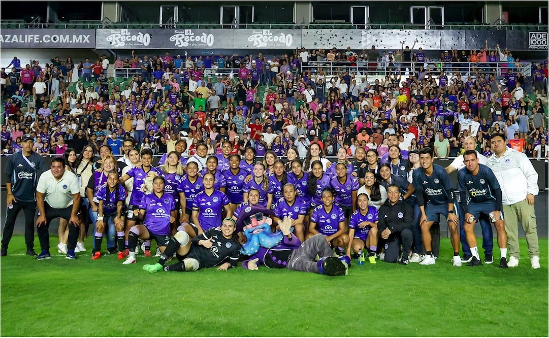 FOTO: MAZATLÁN FC - Mazatlán FC Femenil dice adiós a su estadio con mensaje para su afición