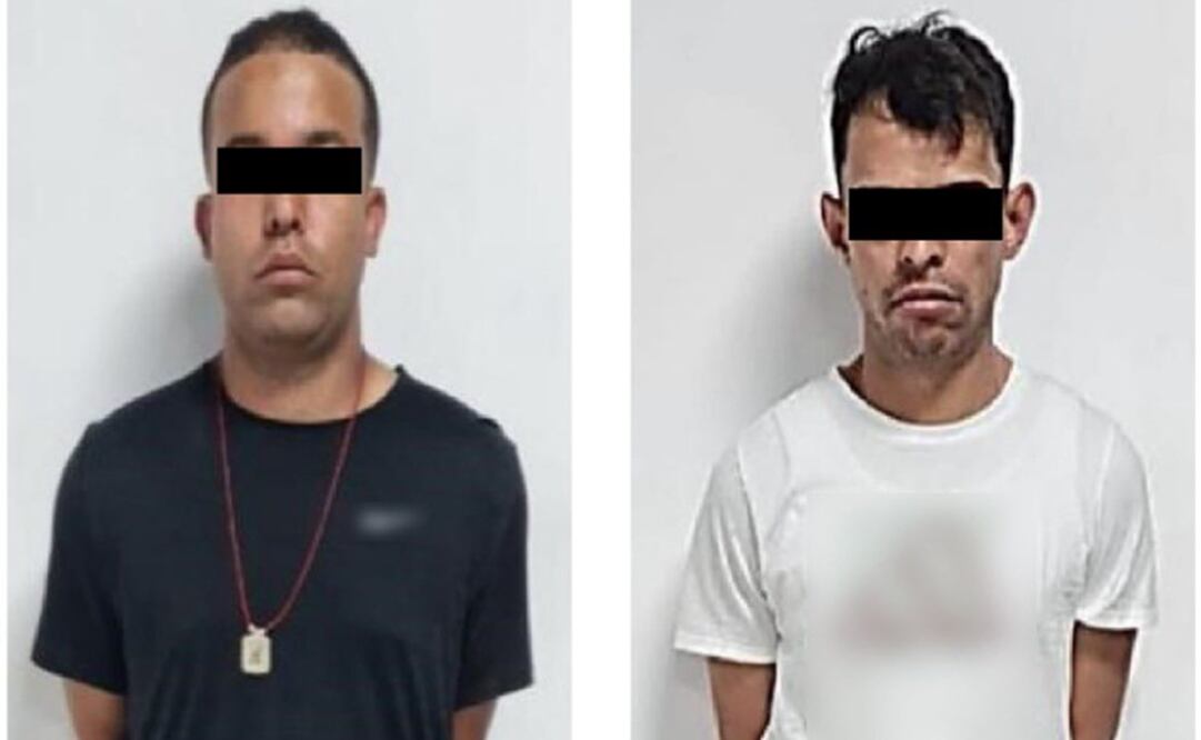 Dos hombres de nacionalidad venezolana cometían robo con violencia en la alcaldía Álvaro Obregón cuando fueron detenidos. Foto: Especial