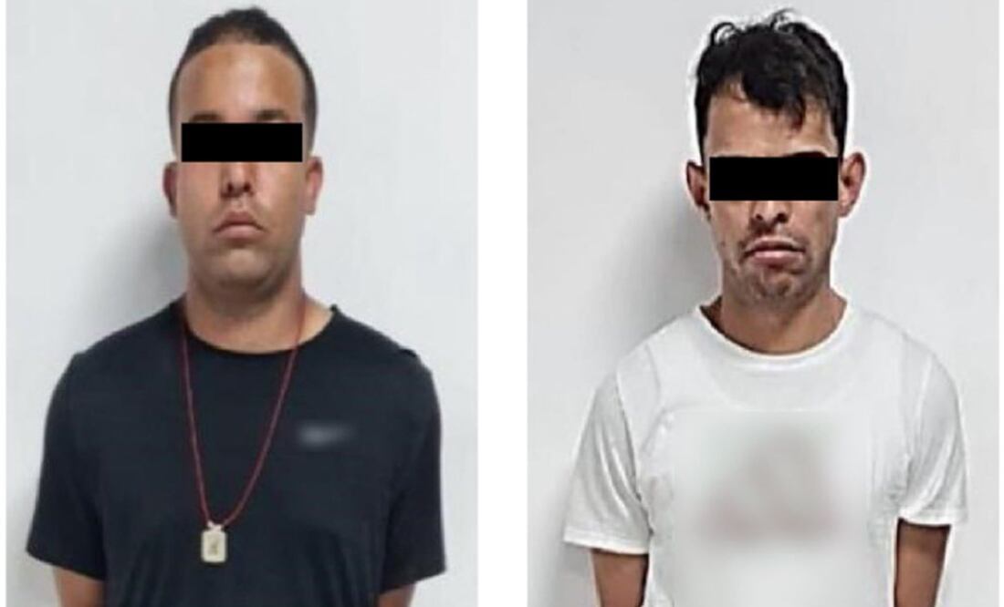 Dos hombres de nacionalidad venezolana cometían robo con violencia en la alcaldía Álvaro Obregón cuando fueron detenidos. Foto: Especial