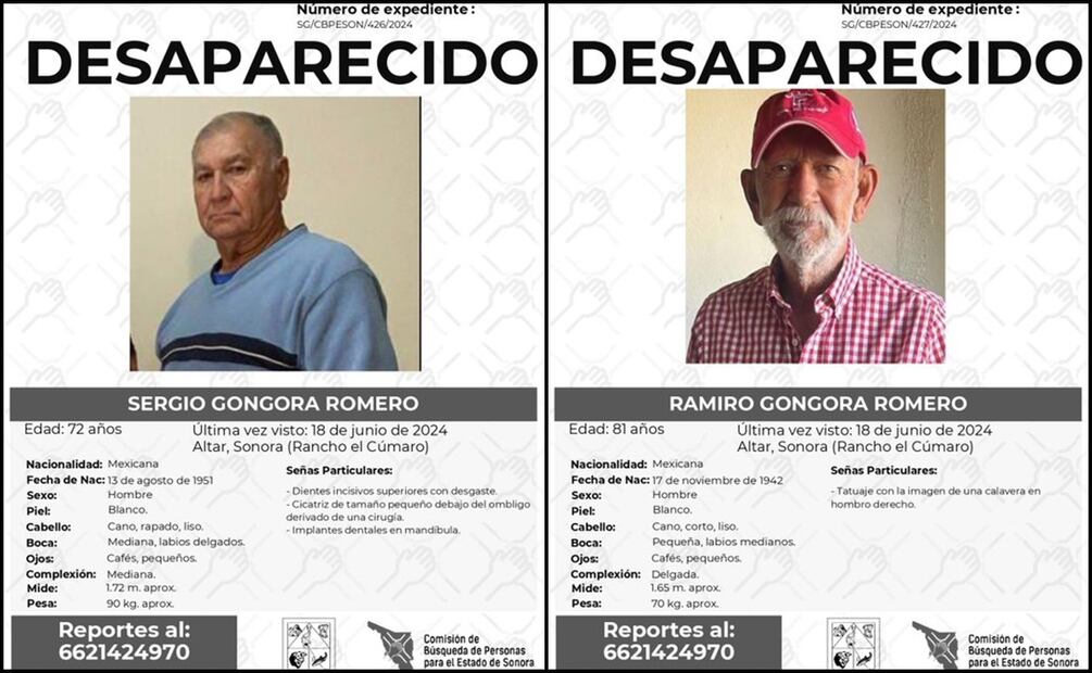 Foto: Comisión de Búsqueda de Personas Sonora