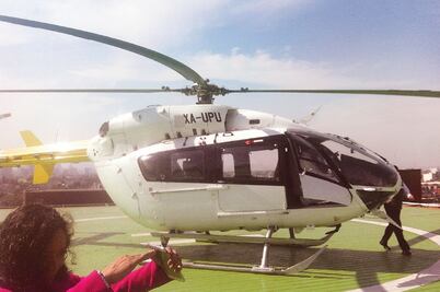 Helicópteros, transporte favorito de perredistas