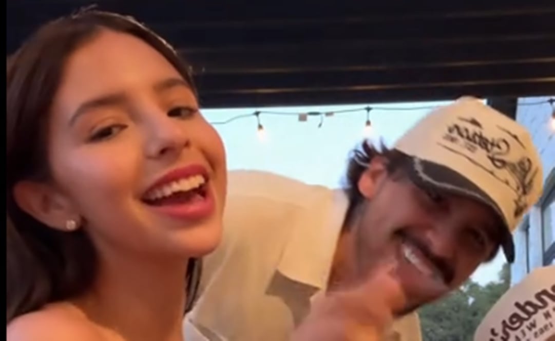 Ángela Aguilar reaparece en redes en un video con su esposo Christian Nodal.