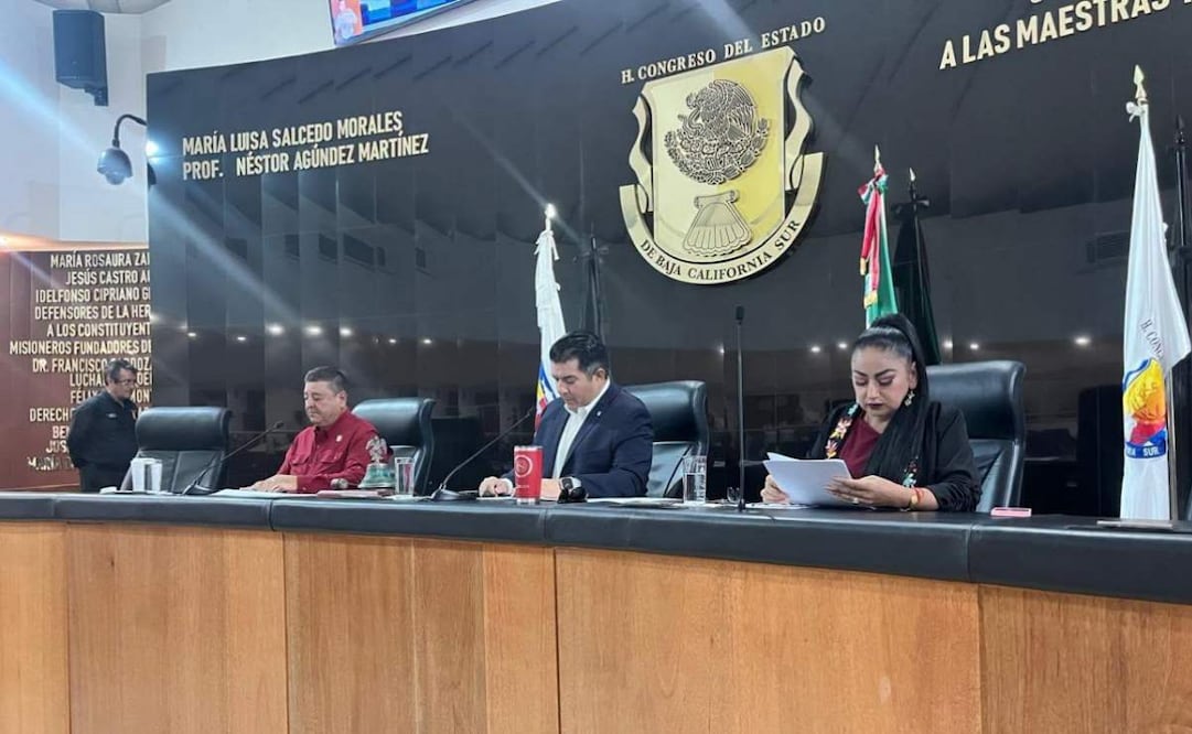 Congreso de Baja California Sur (22/07/2026). Foto: Especial