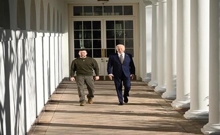 Zelensky llega a la Casa Blanca para reunirse con Biden