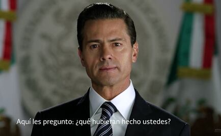Mensaje de Peña Nieto por gasolinazo en 10 frases