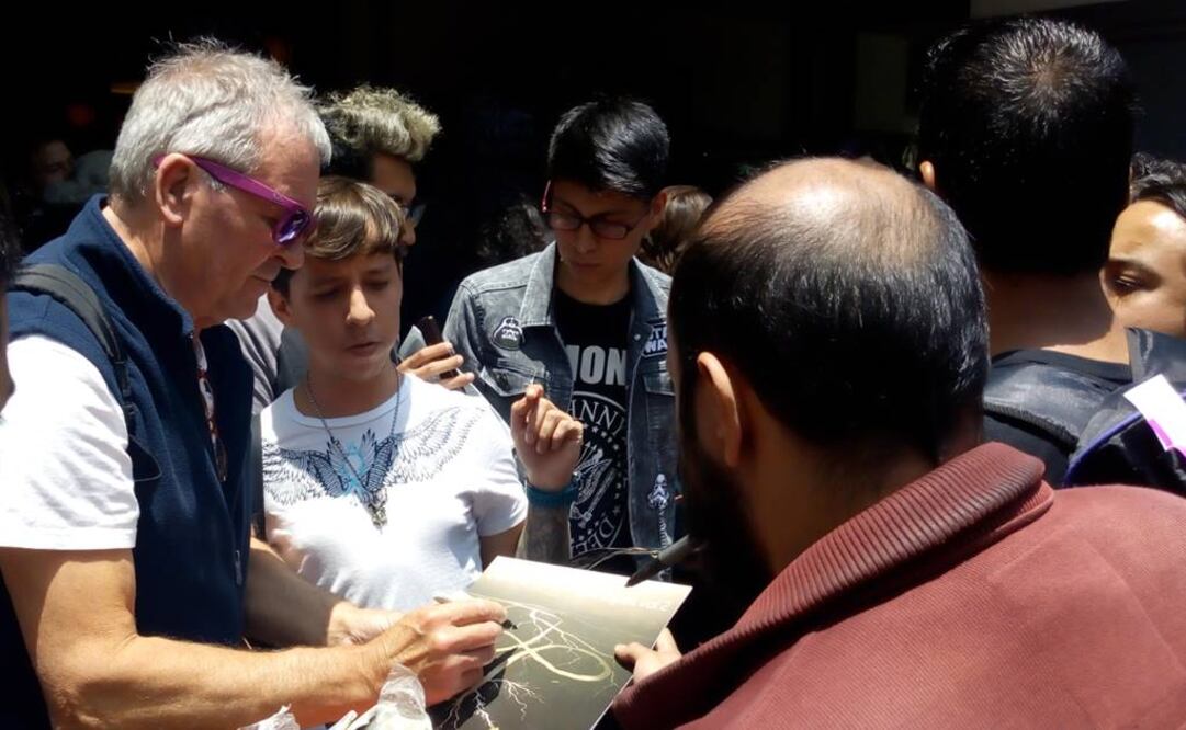 Ian Gillan, cantante de Deep Purple. Foto: Janet Mérida