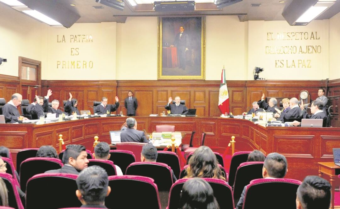 Suprema Corte de Justicia de la Nación. Foto: Archivo/EL UNIVERSAL