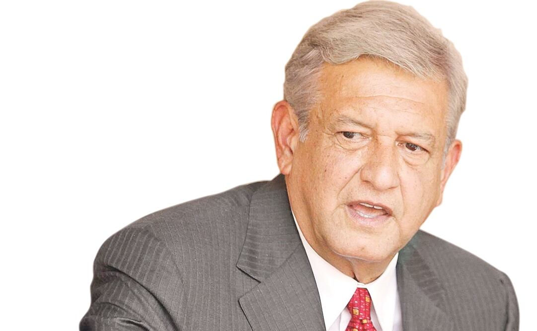 Andrés Manuel López Obrador, líder de Morena, indicó en su declaración 3de3 que cobra un sueldo de 50 mil pesos al mes (Foto: Archivo/El Universal)