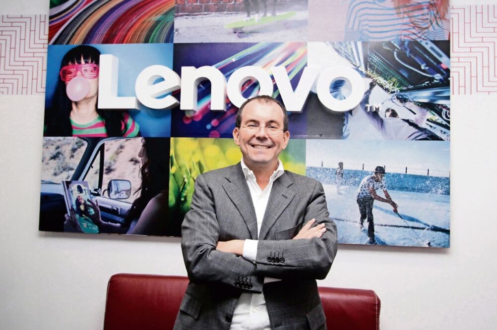 Lucca Rossi, presidente de Lenovo Latinoamérica (CARLOS MEJÍA. EL UNIVERSAL)