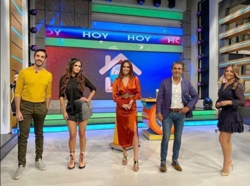 Con escote y look perfecto, así se estrenó Tania Rincón en Hoy