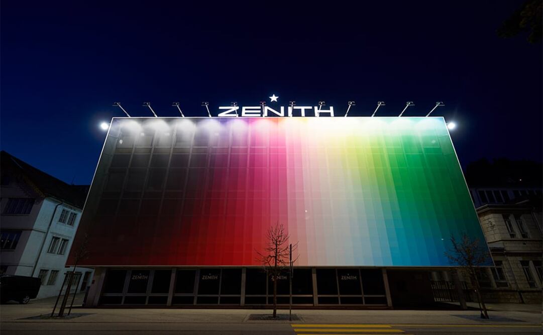 El artista digital argentino Felipe Pantone interviene la manufactura de Zenith