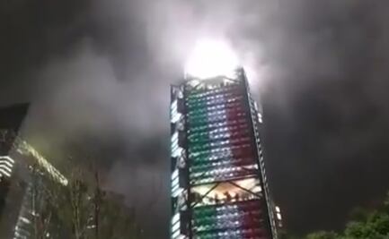 Fake news. BBVA descarta incendio en su torre; "no hubo daños tras el sismo", dice