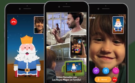 La app que permite tener videollamadas con Los Reyes Magos