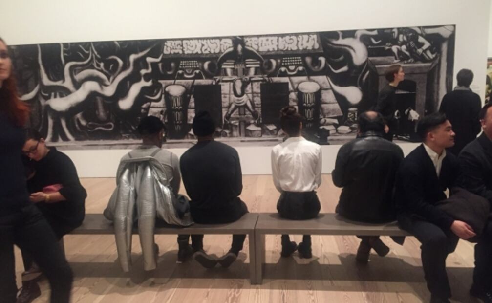 Entre murales de Rivera y del Mercado Abelardo Rodríguez, inauguran muestra de arte mexicano en NY