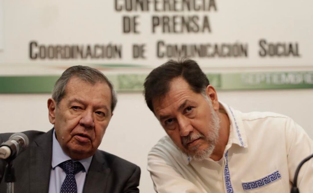 Porfirio Muñoz Ledo y Gerardo Fernández Noroña protagonizaron una discusión la semana pasada