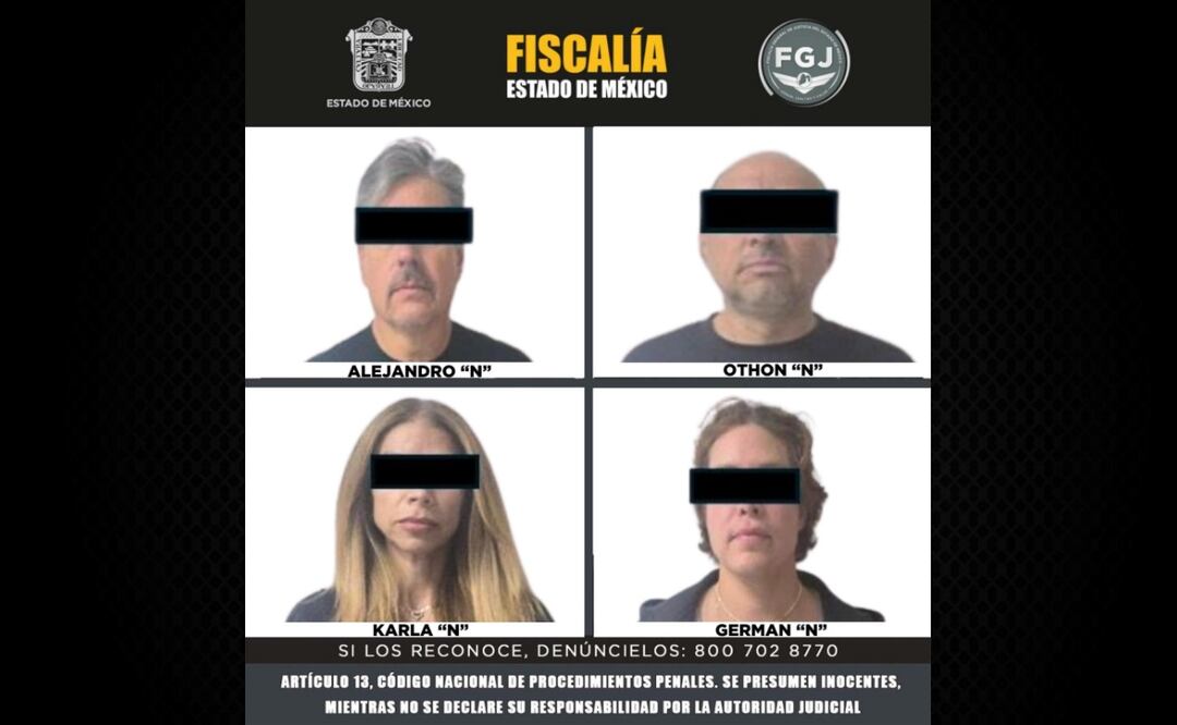 Liberan a esposa e hijo de "Lord Pádel"; continuarán su proceso en libertad. Foto: Especial