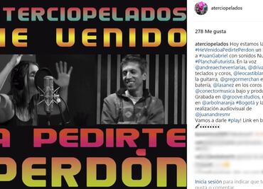 Aterciopelados rinde tributo a Juan Gabriel con "He venido a pedirte perdón"