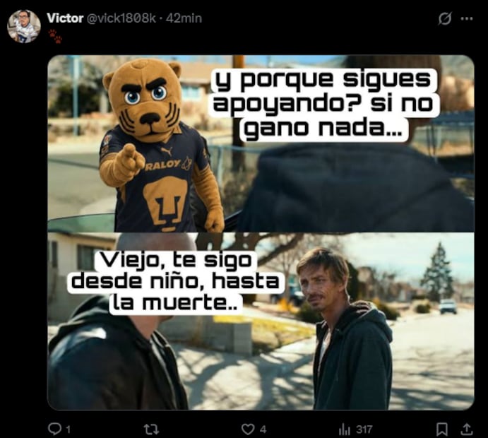 Estos son LOS MEJORES MEMES del empate de Pumas contra Necaxa