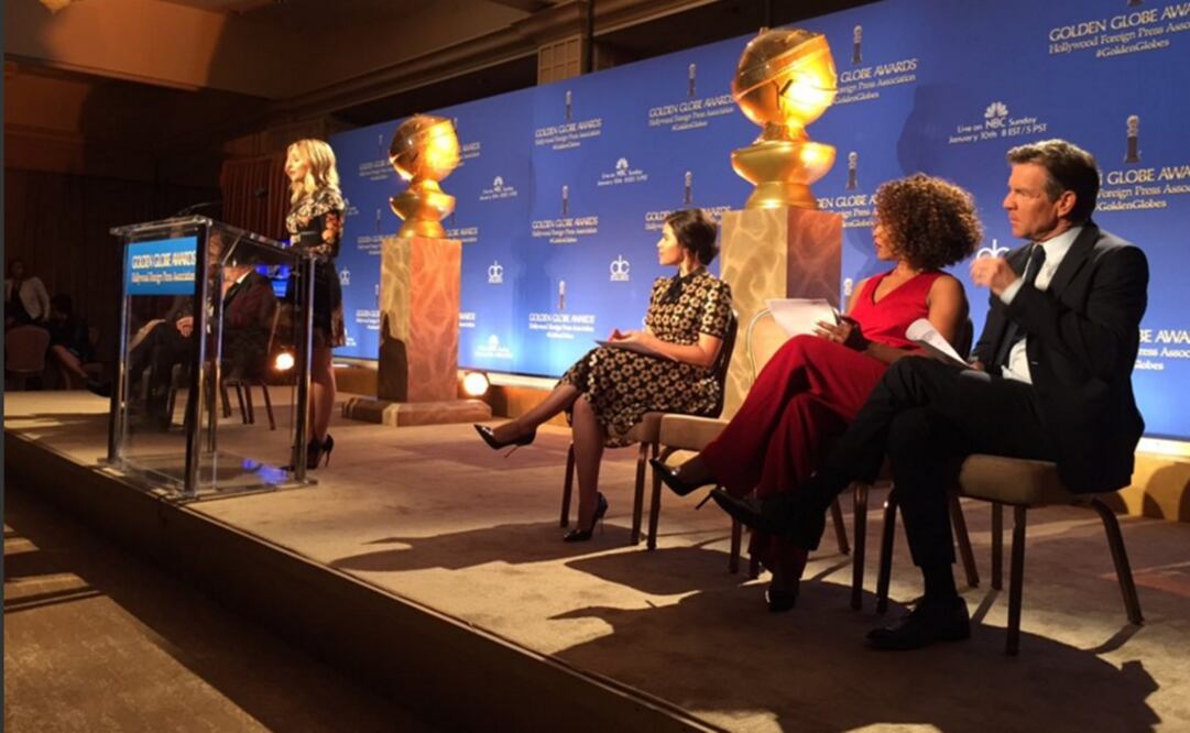 FOTO: Twitter @goldenglobes