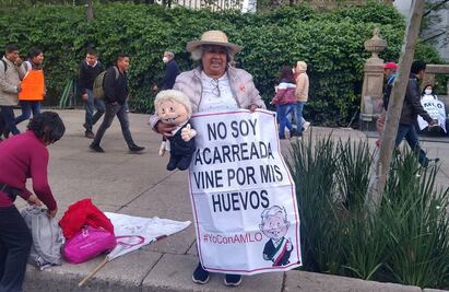 “Yo traje mis tortas, no soy acarreada”