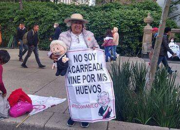 “Yo traje mis tortas, no soy acarreada”