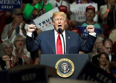 Las teorías conspirativas contra EU, según Donald Trump