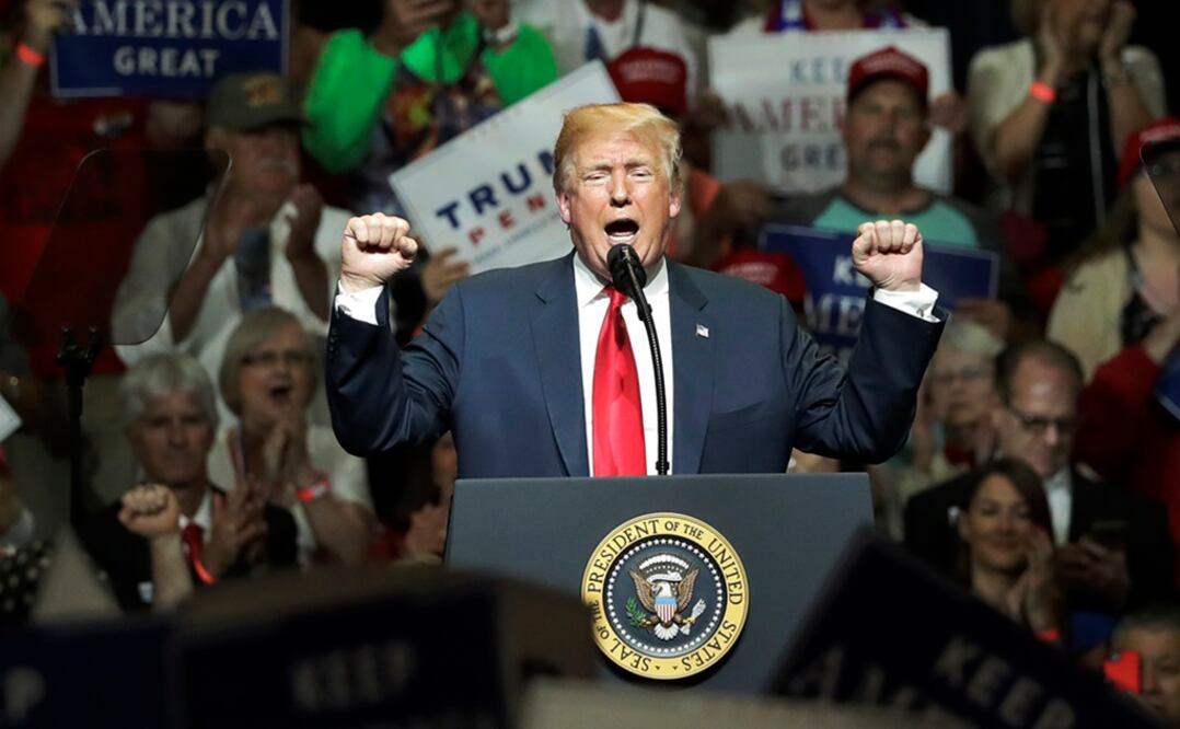 Donald Trump, presidente de Estados Unidos. (Foto: AP)