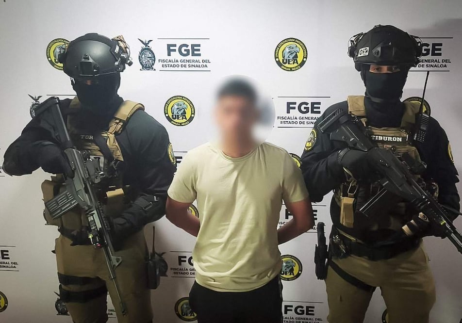 Fue detenido Marcos David “N”, señalado como probable participante en un secuestro agravado. Foto: Especial