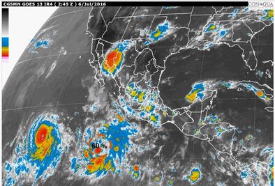 Zona de baja presión podría convertirse en huracán