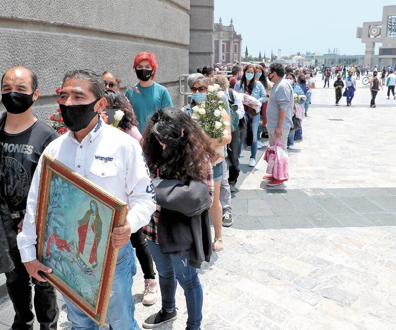 La Iglesia dijo a sus feligreses que no están solos ante crisis. JUAN BOITES. EL UNIVERSAL