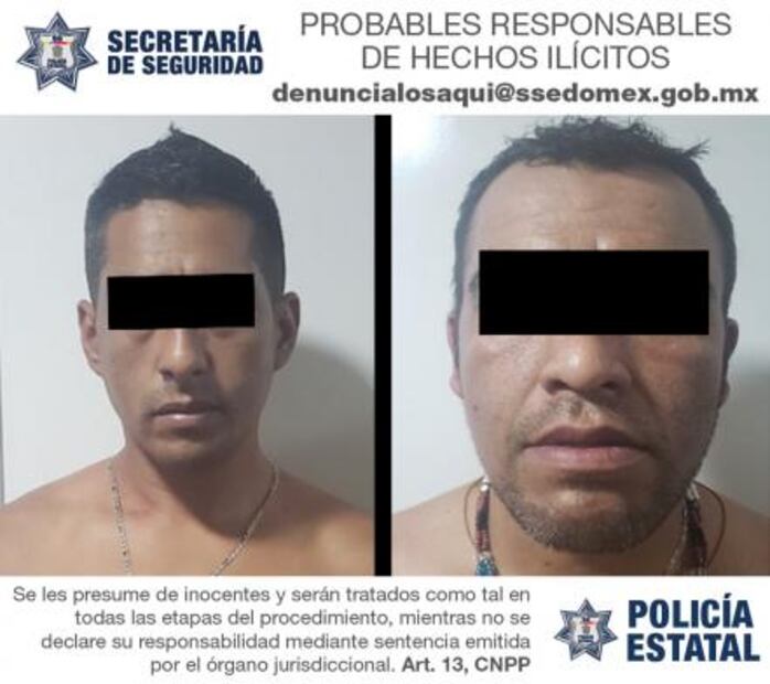 Detienen a 2 hombres con 140 mil pesos en efectivo en Tultepec