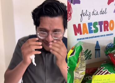 Día del Maestro 2025: profesor rompe en llanto tras sorpresa de sus alumnos; video se viraliza en TikTok
