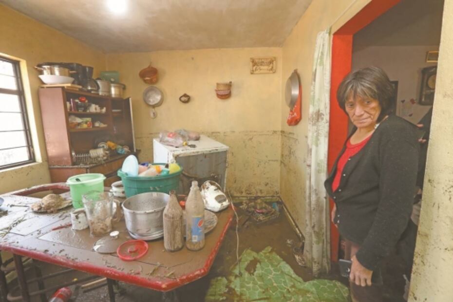 Lluvias no dan tregua a habitantes del Valle de México