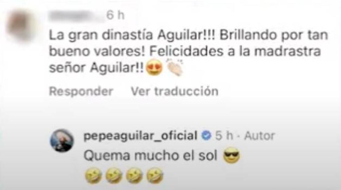 Este es el mensaje con el que Pepe Aguilar respondió a las críticas. Foto: Captura de pantalla