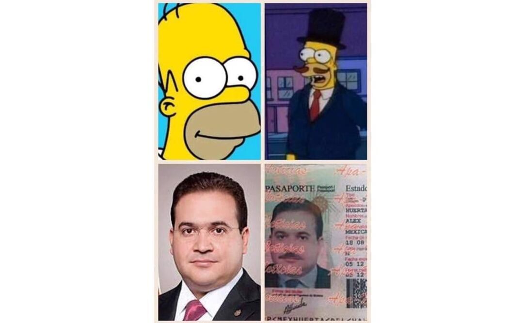 One of the many images that went viral after news broke out that Javier Duarte had attempted to acquire a fake passport.