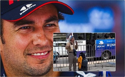 VIDEO: “Checo Pérez, divino”, le canta a piloto afuera del Gran Premio de México y es viral
