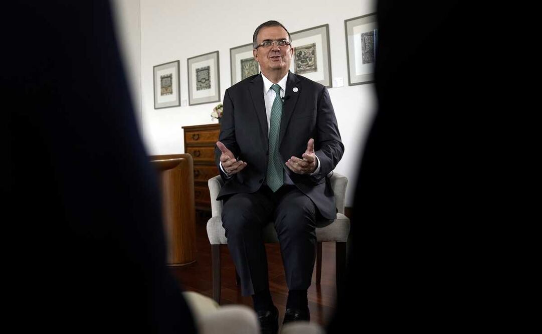 "Me parece muy sensato que ellos quieran participar, siempre hemos dicho que son parte de la nación mexicana”, dijo el canciller. Foto: EL UNIVERSAL