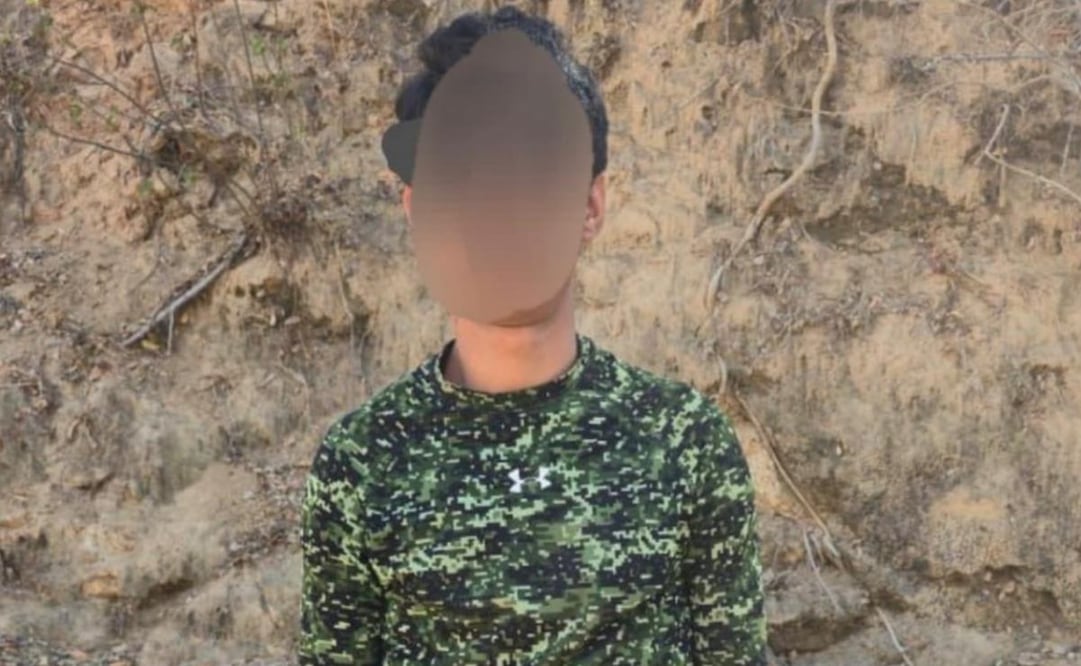 Detienen a civil tras ataque a militares en Badiraguato, Sinaloa; aseguran armas y explosivos.
Foto: Especial.
