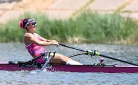 Kenia Lechuca conquista medalla de oro en la Copa del Mundo de Remo 