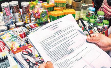 Lista de útiles escolares ciclo 2019-2020, nivel básico