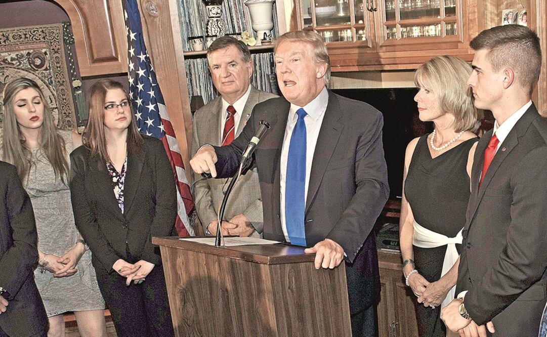 El republicano Donald Trump, con aspiraciones presidenciales, sostuvo que México envía a EU a la gente que trae drogas, crimen y son violadores  Foto: Archivo/EL UNIVERSAL