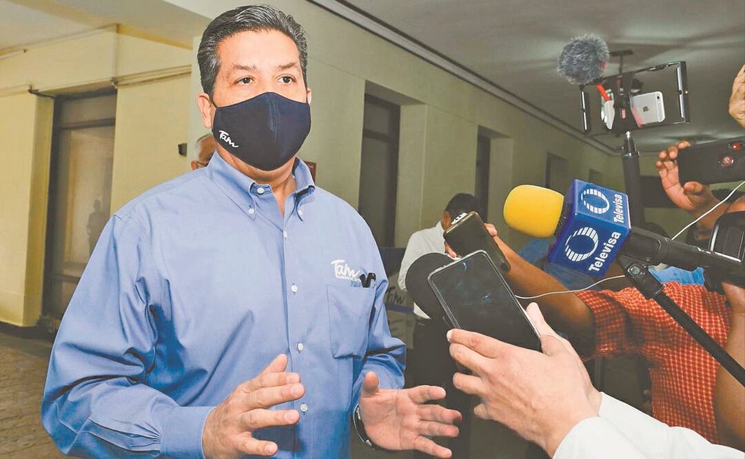 El gobernador de Tamaulipas, Francisco Javier García Cabeza de Vaca, reconoció el llamado de un grupo de mandatarios hacia la SCJN para que ésta se pronunciara sobre el artículo 111 de la Constitución. Foto: Tomada de Twitter