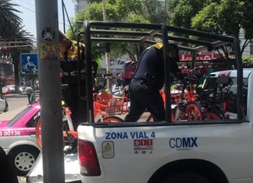 Retiran 105 bicicletas a Mobike y 121 scooters de Lime por no tener permiso