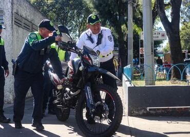 Recuperan vialidades en la Benito Juárez; se aplicaron 72 infracciones y fueron llevados al depósito 22 motocicletas y dos vehículos