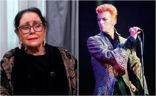 Cuestionan declaraciones de Angélica Aragón por afirmar que fue amiga de David Bowie: "de lengua me como un taco"