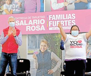Suman 329 mil beneficiarias del Salario Rosa