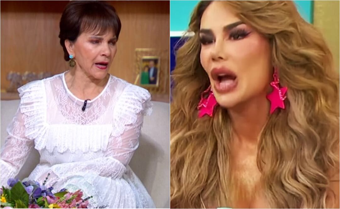 Pati Chapoy opina del aspecto físico de Ninel Conde, quien ha sido criticada, por someterse a procedimientos estéticos.
Fotos: TVAzteca e Instagram, vía @lacasafamososmx